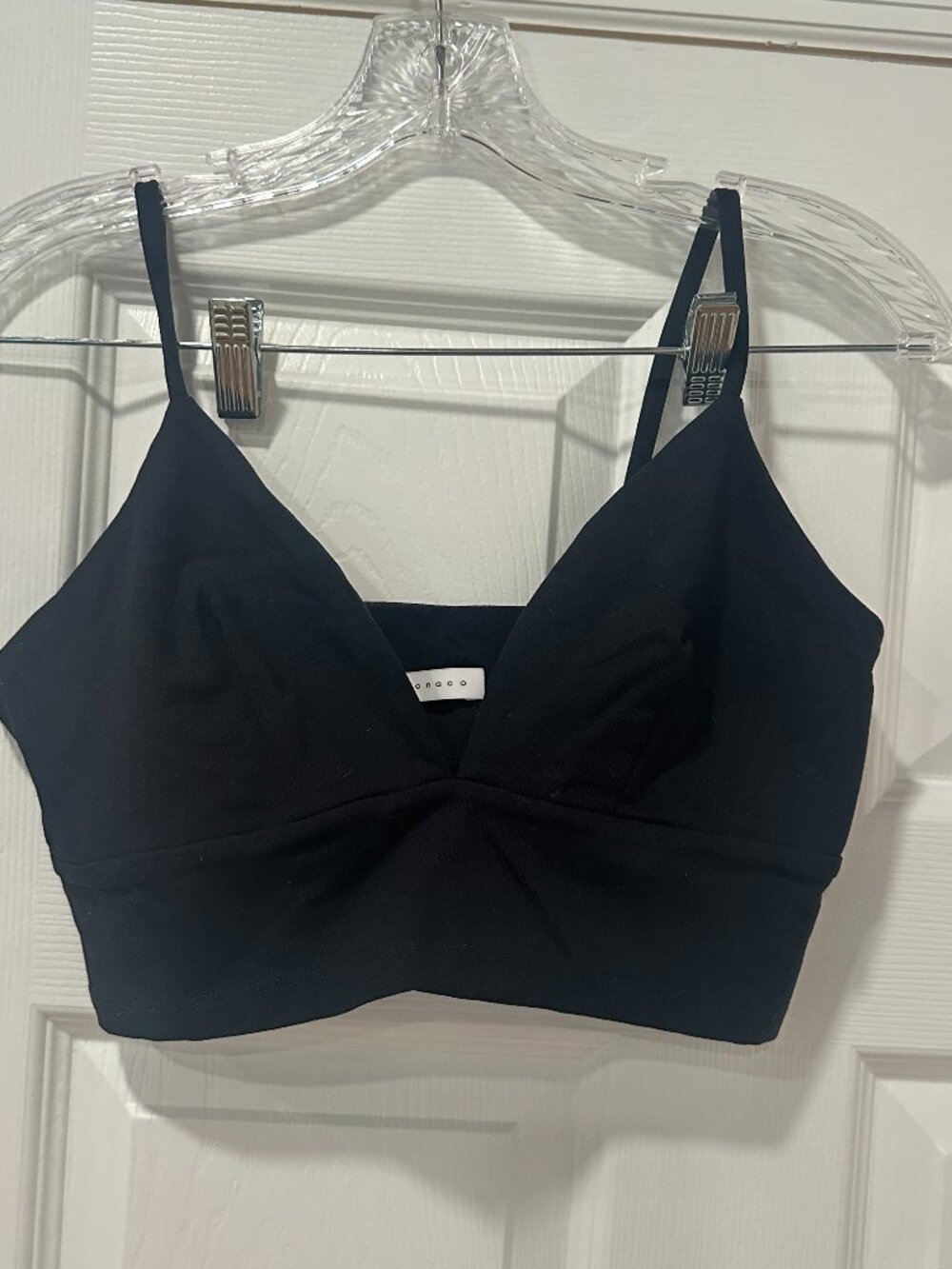 Susana Monaco Thin Strap V Neck Top